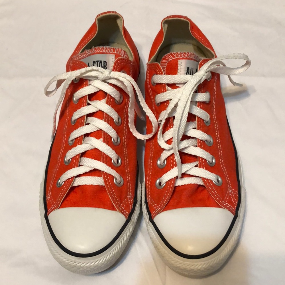 Orange converse